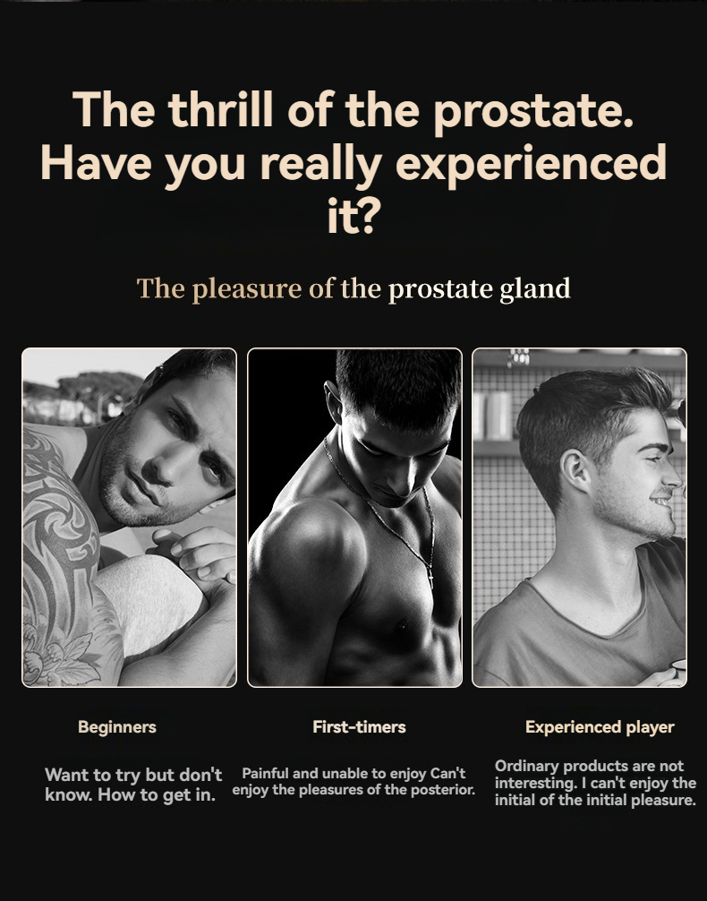 Explore prostate pleasure levels: beginners, first-timers, and experts in sexual wellness.