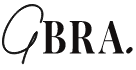 Stylish GBRA logo in minimalist black font, showcasing sophistication and creative design elements.