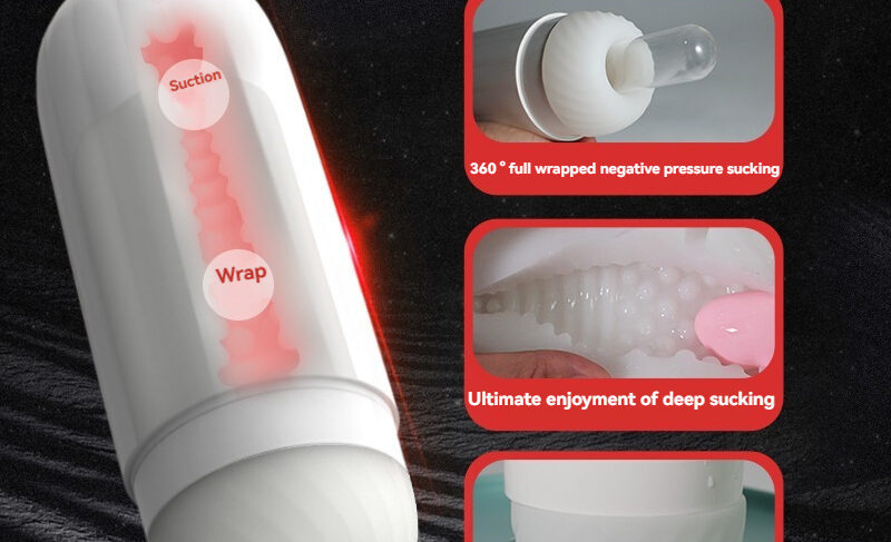 Ultimate Pleasure Male Masturbation Device Sleek male masturbation device with advanced suction features for ultimate pleasure and satisfaction.