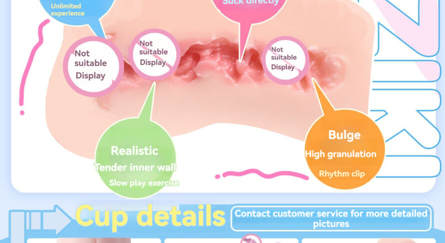 Experience Pleasure with the Realistic Deep Palace Toy Realistic male sex toy showcasing unique textured design for enhanced pleasure and immersive experience.