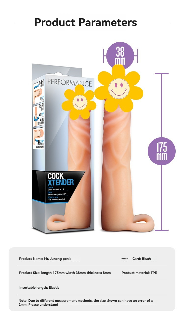 Die elegante Cock Xtender-Verpackung präsentiert ein erstklassiges Gerät zur Steigerung der Größe und Leistung von Männern.