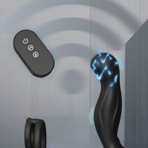 Sleek modern wireless pleasure device with ergonomic remote for ultimate personal enjoyment.