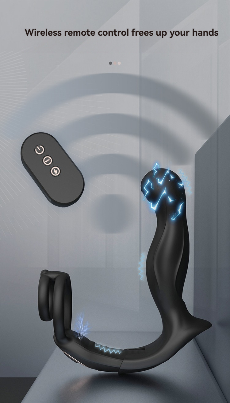 Sleek modern wireless pleasure device with ergonomic remote for ultimate personal enjoyment.