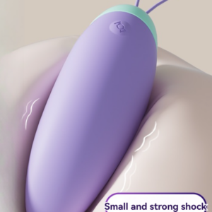 Eleganter kleiner Lavendelvibrator, wasserdicht und leise für diskrete Vergnügungserlebnisse.