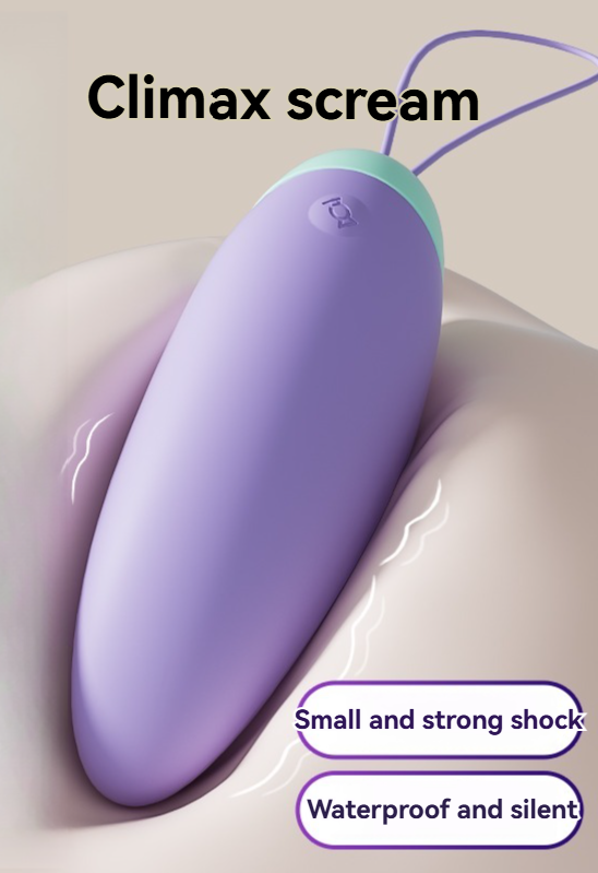 Elegante vibrador pequeño de color lavanda, resistente al agua y silencioso para experiencias de placer discretas.