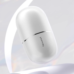 Sleek wireless earbuds in a stylish charging case, perfect for modern audio needs.