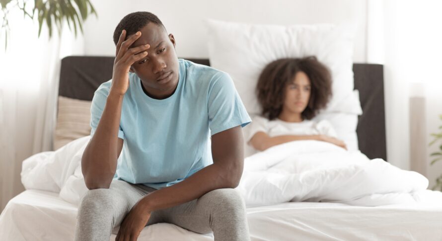 Erectile dysfunction, male power, quarrel, sex problems and relationship