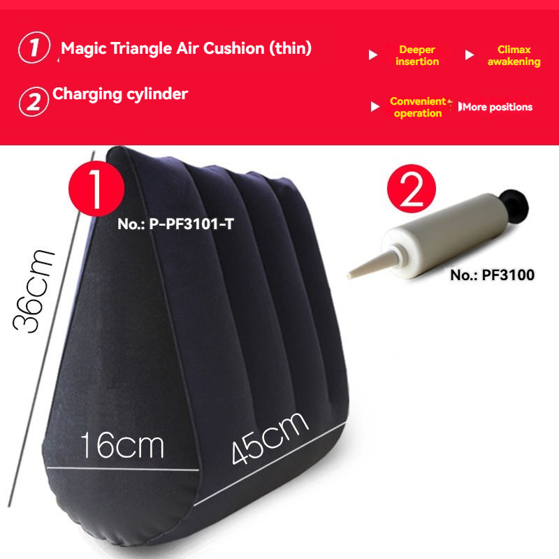 매직 트라이앵글 에어 쿠션으로 더욱 편안하고 친밀한 경험을 즐겨보세요.