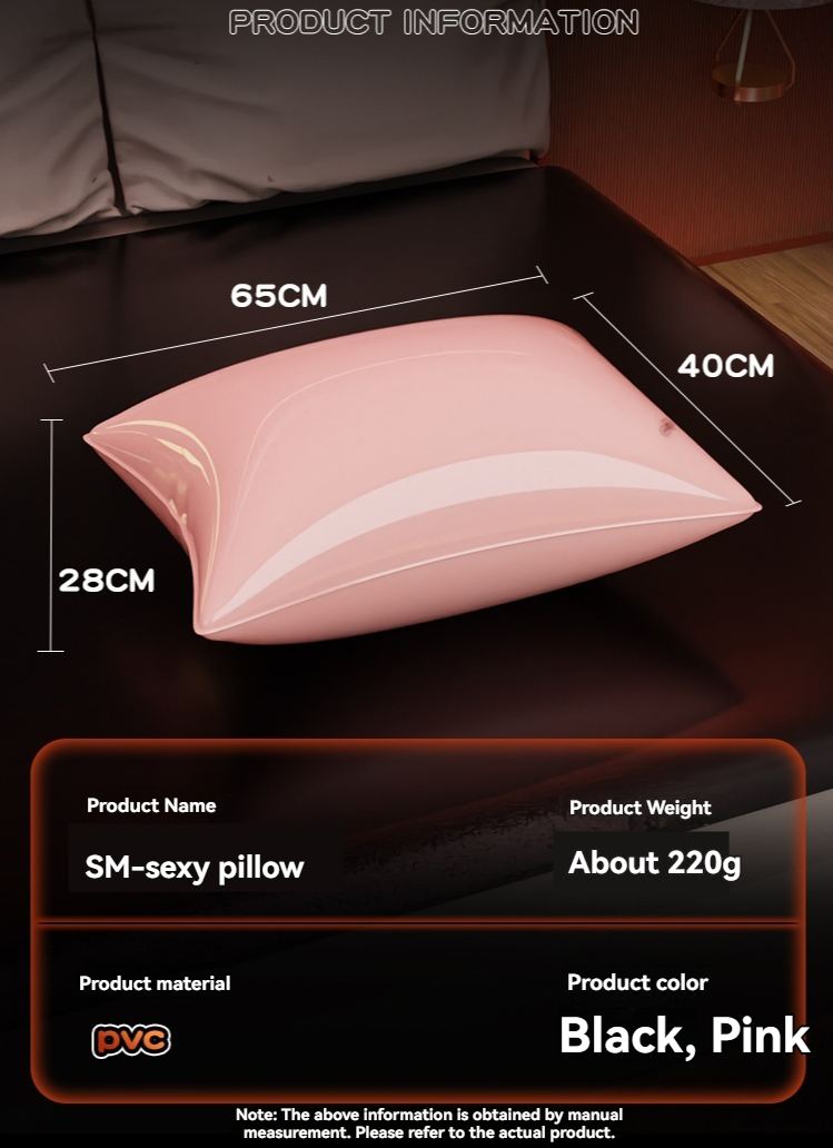 편안함과 독특한 스타일을 위해 디자인된 장난기 가득한 핑크색 SM 섹시 베개를 만나보세요.