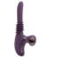 Ergonomic purple sex toy for enhanced pleasure and intimate relaxation, featuring textured ridges.